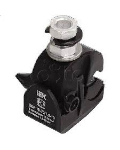 Зажим ответвительный изолированный ЗОИ 16-70/1,5-10 IEK UZA-11-D01-D10 в Санкт-Петербурге Клеммные колодки Pintop.ru