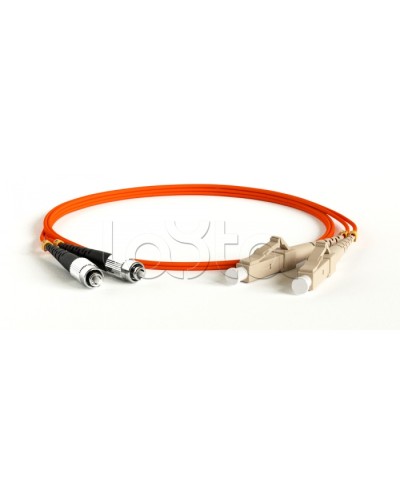 Патч-корд Hyperline FC-D2-50-FC/PR-LC/PR-H-1M-LSZH-OR в Санкт-Петербурге Патч-корды оптические Pintop.ru