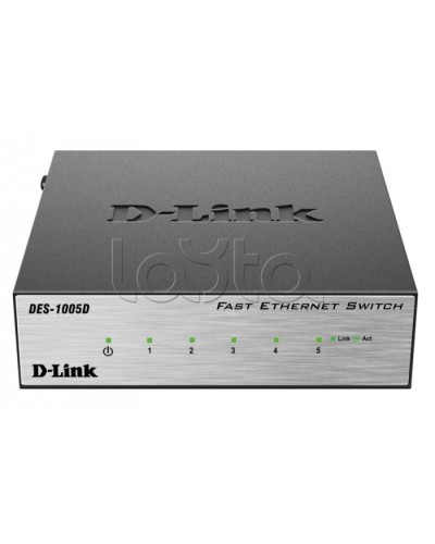 Коммутатор 5-портовый D-Link DES-1005D/O2B в Санкт-Петербурге Коммутаторы Pintop.ru