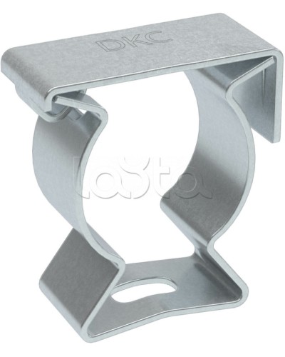 Держатель с крышкой D16, оцинкованная сталь DKC (6044-A16) в Санкт-Петербурге Держатели, клипсы, скобы Pintop.ru