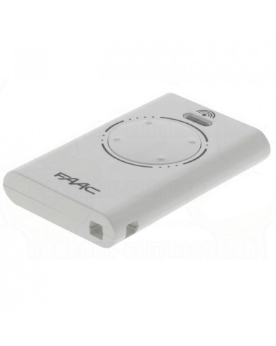 Брелок-передатчик 4-канальный Faac 787010 (белый) в Санкт-Петербурге Устройства радиоуправления для шлагбаумов и автоматики Pintop.ru