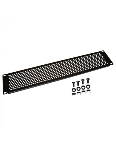 19 вентиляционная фальш-панель 2U, черная LANMASTER (LAN-DC-VNP-2U) в Санкт-Петербурге Вентиляторные модули Pintop.ru