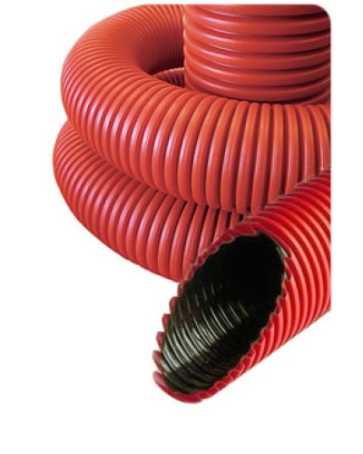 NR050 Гофрированные трубы для прокладки кабеля под землей с протяжкой D50мм (внешн.) (801050) в Санкт-Петербурге Труба гофрированная Pintop.ru