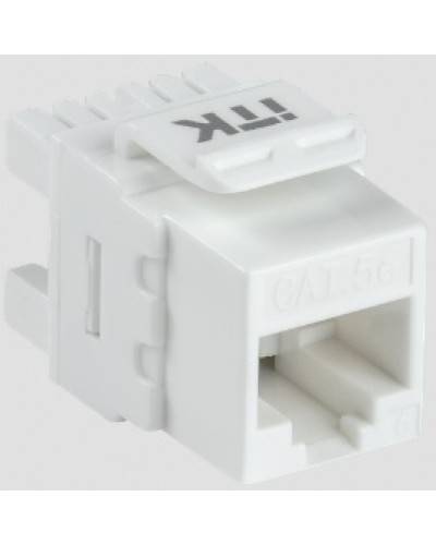 ITK Модуль Keystone Jack кат.5E UTP 110 IDC 180град (CS1-1C5EU-12) в Санкт-Петербурге Модули Keystone Pintop.ru