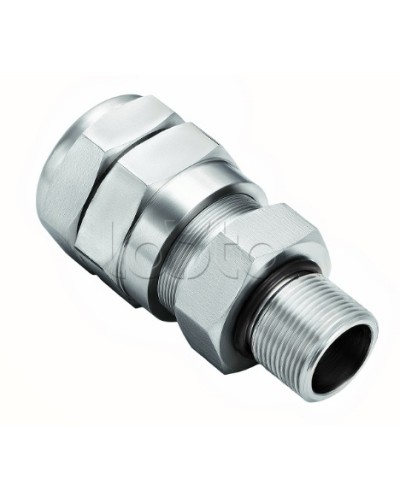 Кабельный ввод для бронированного кабеля с уплотнением внутренней оболочки кабеля резьбой G1/2, внешним диаметром кабеля D= 8-12мм и проходным диаметром кабеля d= 4-8 мм Спектрон КВБ-12/8-М-G1/2 в Санкт-Петербурге Аксессуары для кабель-канала Pintop.ru