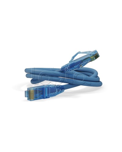 Патч-корд RJ45-RJ45, 4 пары, UTP, кат.6, LSZH (3м) Hyperline PC-LPM-UTP-RJ45-RJ45-C6-3M-LSZH-BL в Санкт-Петербурге Патчкорды (медные) Pintop.ru