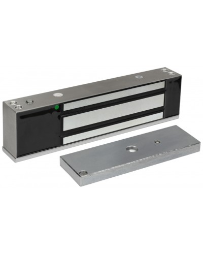 Smartec ST-EL523DLW-SS - Электромагнитный замок, уличное исполнение, СИД, датчик положения двери, IP68, нержавеющая сталь, усилие 520-540 кг. в Санкт-Петербурге Электромагнитные замки Pintop.ru