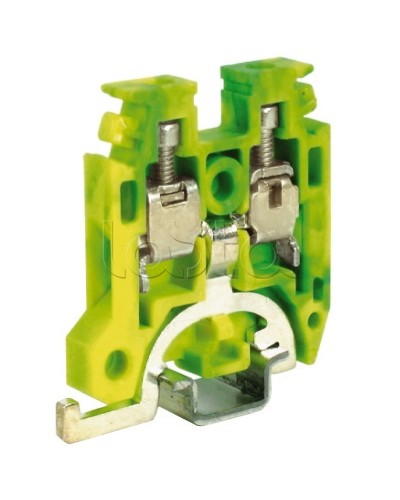 Зажим для заземления желт.зелен 2,5 кв.мм DKC ZTR110 в Санкт-Петербурге Крепежные изделия Pintop.ru