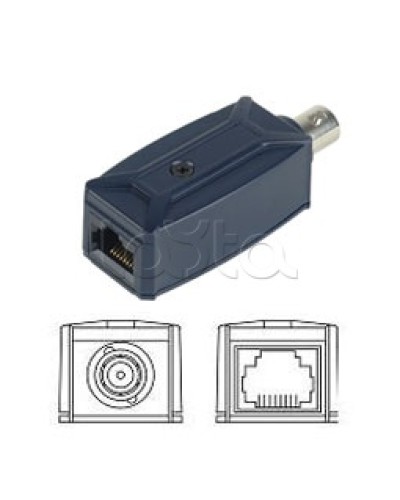 Удлинитель Ethernet, пассивный по коаксиальному кабелю SC&T IP01 в Санкт-Петербурге Видеоусилители, Модуляторы, Делители Pintop.ru