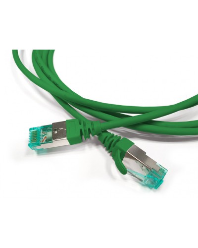Hyperline PC-LPT-SFTP-RJ45-RJ45-C6A-1M-LSZH-GN Патч-корд S/FTP в Санкт-Петербурге Патчкорды (медные) Pintop.ru