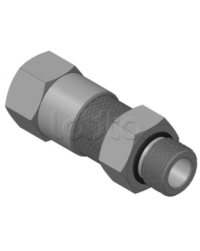 Кабельный ввод для бронированного кабеля с уплотнением внутренней оболочки кабеля резьбой G1/2, внешним диаметром кабеля Dm=14-18 мм и проходным диаметром кабеля d=8-12 мм Спектрон КВБ-18/12-Н-G1/2 в Санкт-Петербурге Аксессуары для кабель-канала Pintop.ru