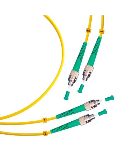 Шнур оптический duplex FC/APC-FC/APC 9/125 sm 25м LSZH Cabeus FOP(d)-9-FC/APC-FC/APC-25m в Санкт-Петербурге Патч-корды оптические Pintop.ru