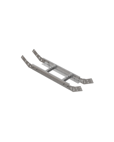 Вертикальный шарнирный угол 80х600х1,2 мм HD N КМ-профиль (LSHL80-600-1.2 HD N) в Санкт-Петербурге Аксессуары для лотков Pintop.ru