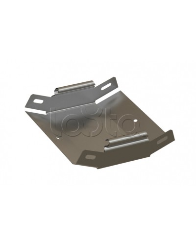 Угол 45° вертикальный внутренний Hyperline RST-VIA45-400-80-0,8-SZ в Санкт-Петербурге Аксессуары для лотков Pintop.ru