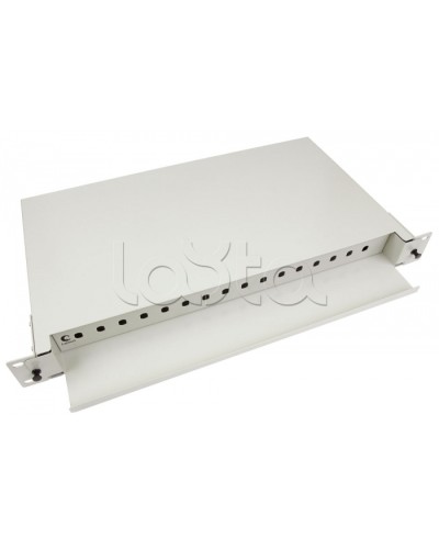 Бокс оптический 19, 1U на 16 ST/FC портов Cabeus ODF-19-16-ST в Санкт-Петербурге Кросс оптический Pintop.ru