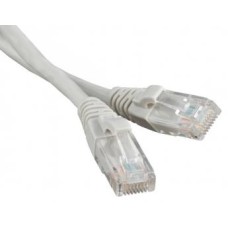 Патч-корд UTP, кат. 6, RJ45-RJ45, серый, длина 2 м LANMASTER LAN6-45-45-2.0-GY