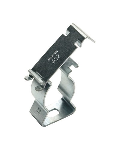 Держатель с крышкой быстрой фиксации 32мм 6044-A40 DKC в Санкт-Петербурге Держатели, клипсы, скобы Pintop.ru