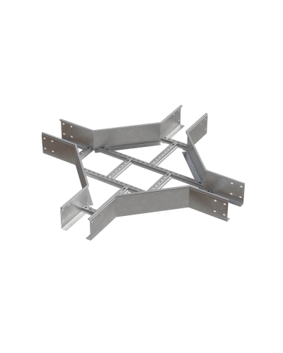 Х-разветвитель лестничный 150х200х1,5 мм N КМ-профиль (LXD150-200-1.5 N) в Санкт-Петербурге Аксессуары для лотков Pintop.ru