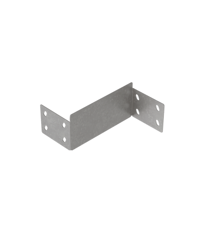 Переходник лестничный универсальный 100х400 s:1,2 мм HD N КМ-профиль (LPD3-400 HD N) в Санкт-Петербурге Аксессуары для лотков Pintop.ru