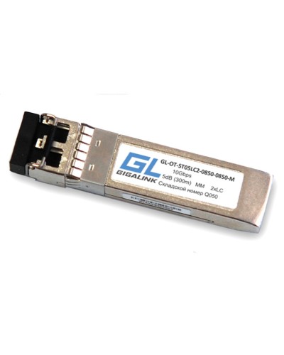SFP+ модуль Gigalink GL-OT-ST05LC2-0850-0850-M в Санкт-Петербурге Модули SFP/XFP/GBIC Pintop.ru