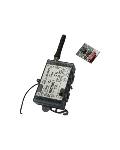 Шлюз GSM для управления автоматикой посредством технологии CAME Connect Came RGSM001S в Санкт-Петербурге Устройства радиоуправления для шлагбаумов и автоматики Pintop.ru
