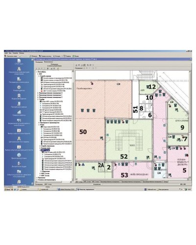 ПО Модуль Мониторинг PERCo-SM08 в Санкт-Петербурге Сетевая СКУД Perco Pintop.ru